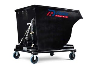 PC Self- Dumping Trash Hopper
